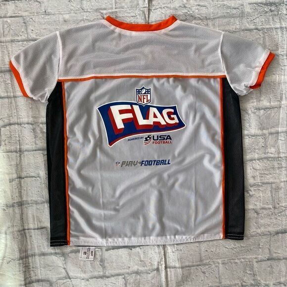 Cincinnati Bengals youth XL boys reversible pullover flag football jersey - Picture 5 of 6